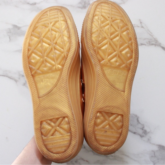 Converse All Star Gold Unisex Sneakers - Picture 6 of 9